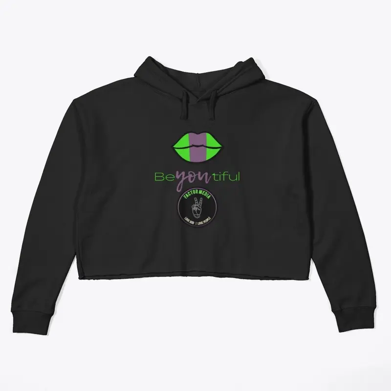 BeYOUtiful Crop Hoodie